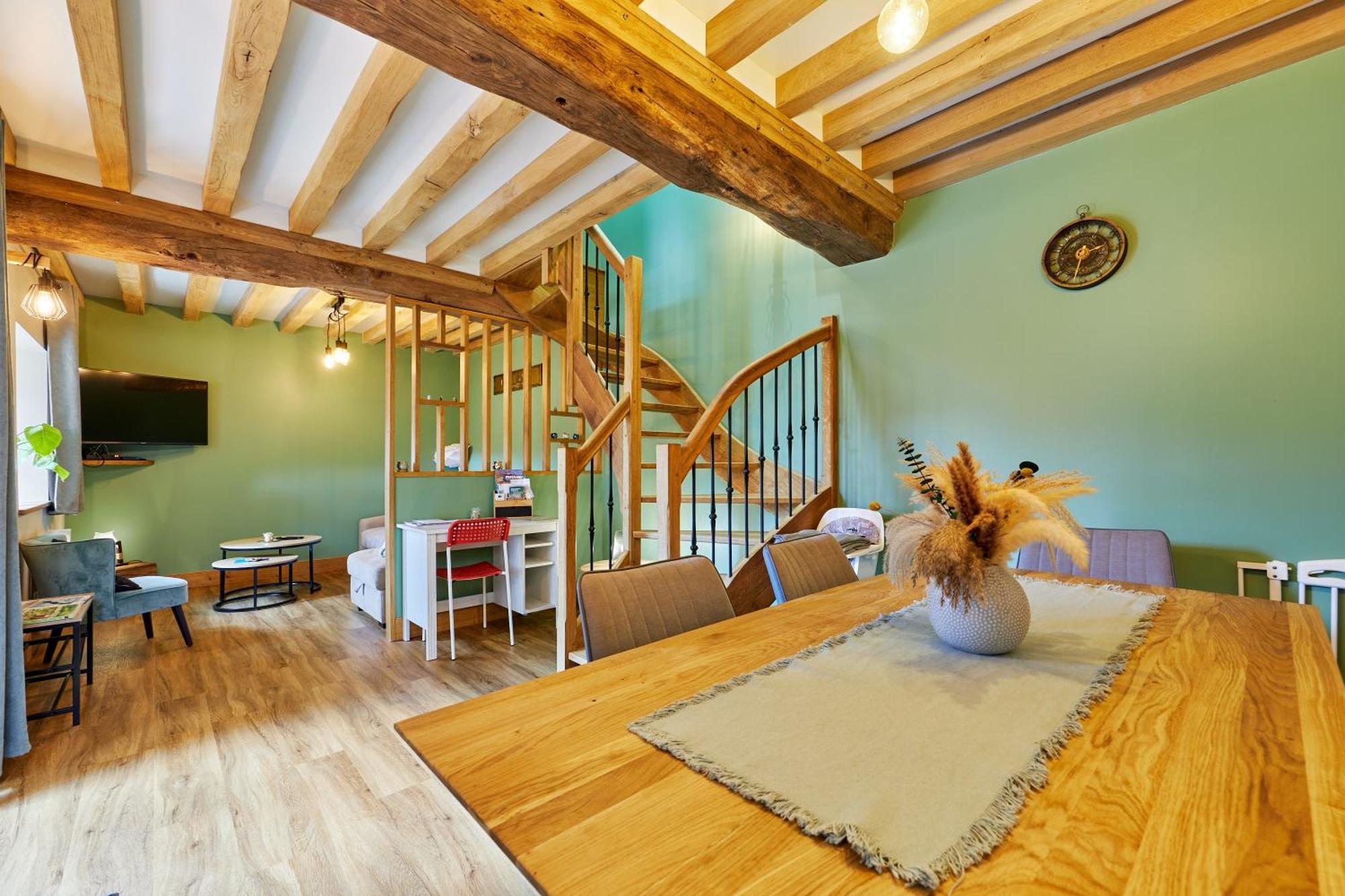 Le Refuge Des Hiboux - Charmante Maison Pour 6P Saint-Pierre-en-Auge エクステリア 写真
